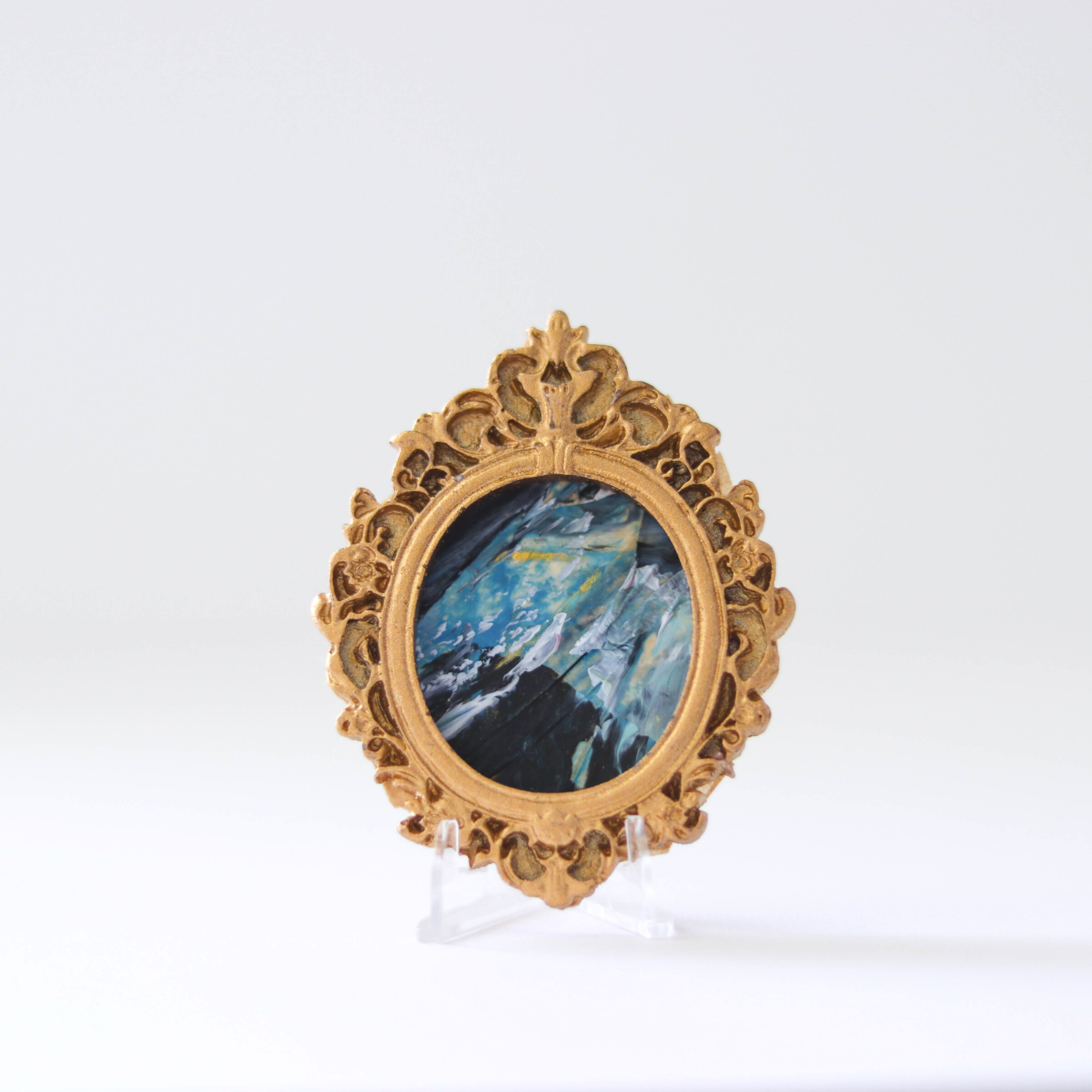 Fairytale Lagoon - Framed Mini Abstract
